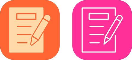 Notes Icon Design vector