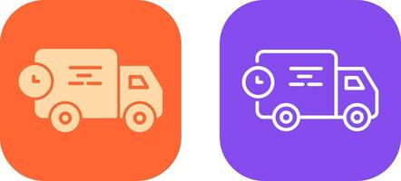 Delivery Truck Icon Design vector