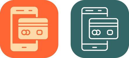 Cashless Payment Icon Design vector