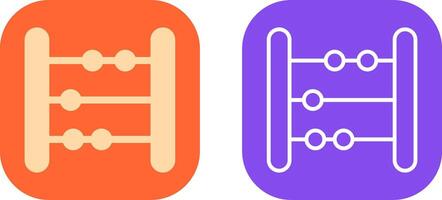 Abacus Icon Design vector