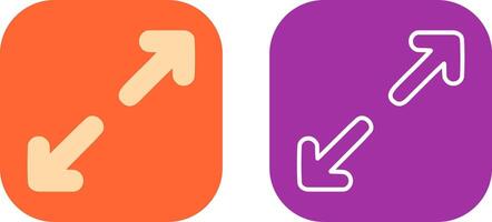 Expand Icon Design vector