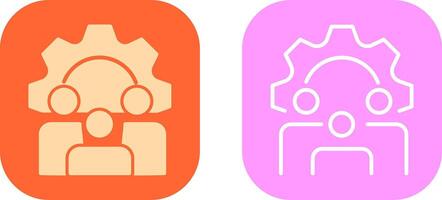 Manage Icon Design vector