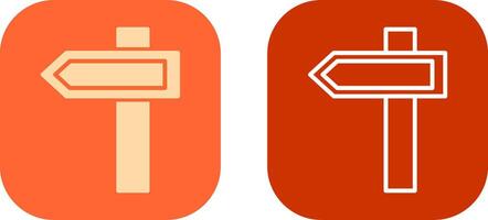 Arrow Left Icon Design vector