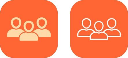 Members Icon Design vector