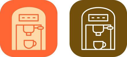 Coffee Machine II Icon Design vector