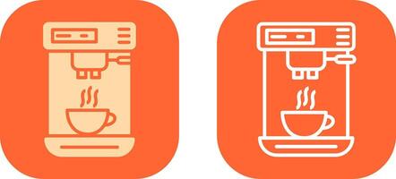 Coffee Machine I Icon Design vector