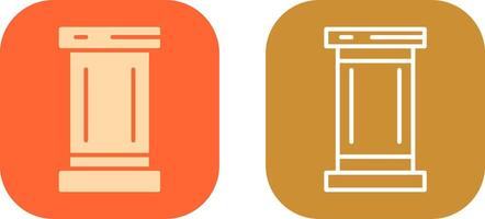 Pillar Icon Design vector