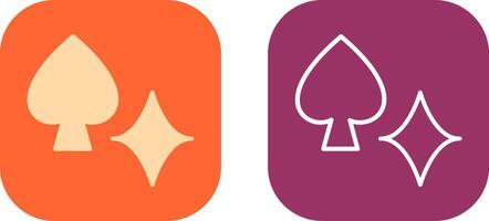 Card Suits Icon Design vector