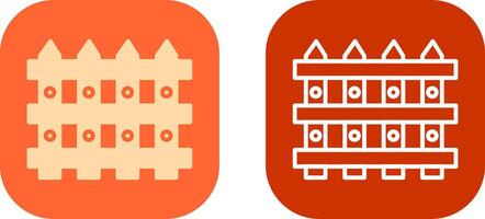 Fence Icon Design vector