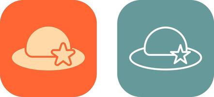 Womens Hat Icon Design vector