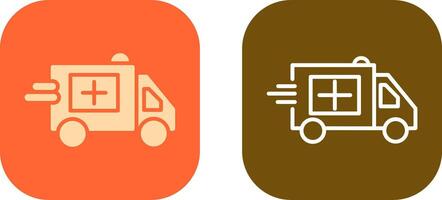 Ambulance Icon Design vector