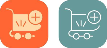 Add to Cart Icon Design vector