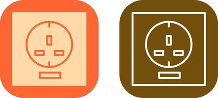 Socket Icon Design vector