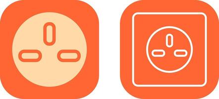 Socket Icon Design vector