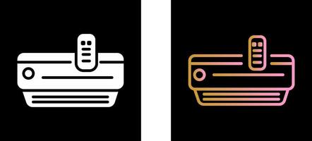 Mobile Air Conditioner Icon Design vector