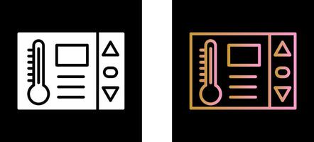 diseño de icono de termostato vector