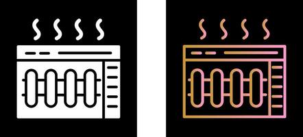 Heater Icon Design vector