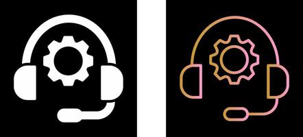 Technical Support Icon Design vector