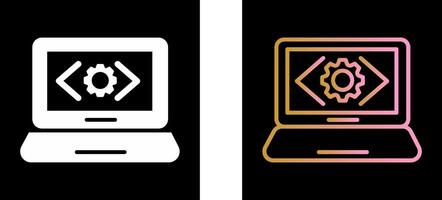 Code Optimization Icon Design vector