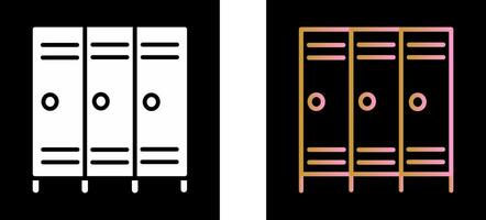 Lockers Icon Design vector