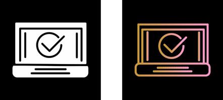 Checkmark Icon Design vector