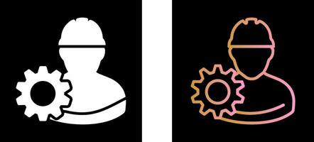 Engineer Icon Design vector