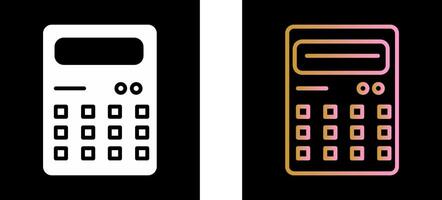 diseño de icono de calculadora vector