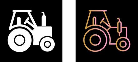 Tractor Icon Design vector