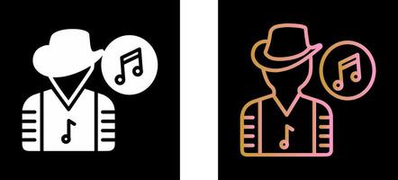 Musician Icon Design vector