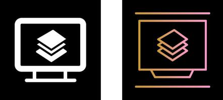 Layer Icon Design vector