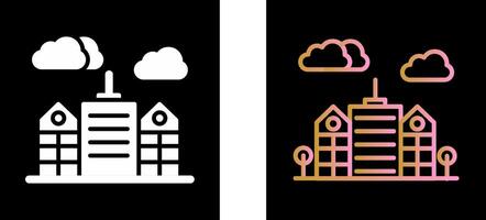 Building Icon Design vector