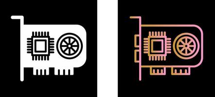 GPU Icon Design vector