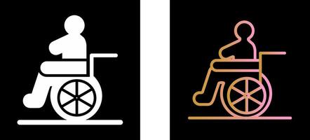 Wheelchair Icon Design vector