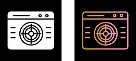 Web Setting Icon Design vector