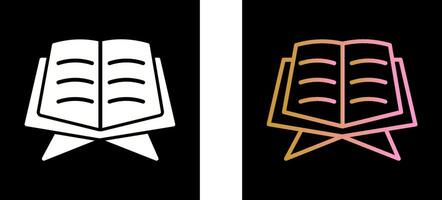 Holy Book Icon Design vector