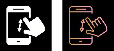 Swipe Icon Design vector
