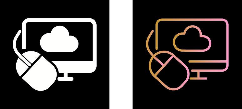 diseño de icono de computadora vector