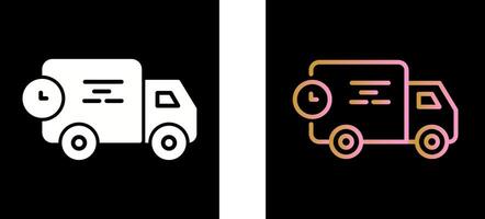 Delivery Truck Icon Design vector