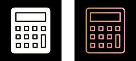 diseño de icono de calculadora vector