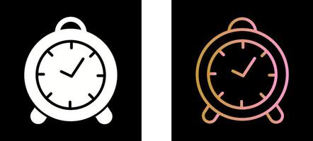 diseño de icono de reloj de alarma vector