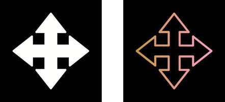 Move Arrow Icon Design vector