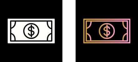 Dollar Bill Icon Design vector