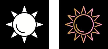 Sun I Icon Design vector