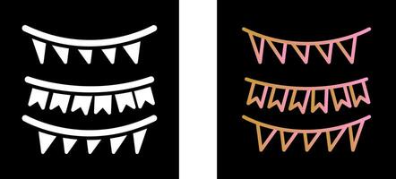 Garlands Icon Design vector
