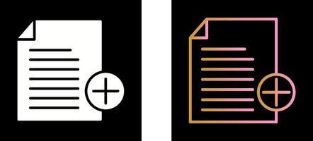 Add Notes Icon Design vector