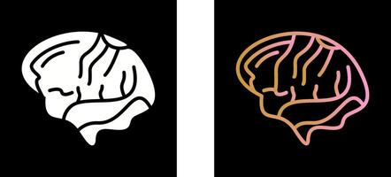 Brain Icon Design vector