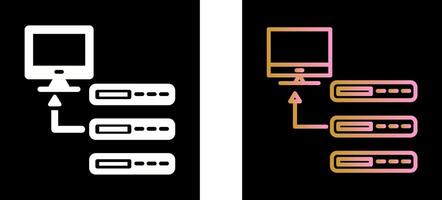 Database Icon Design vector