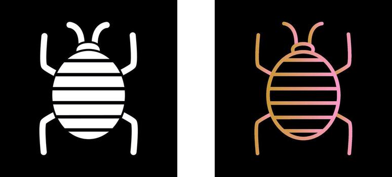 Bug Icon Design vector