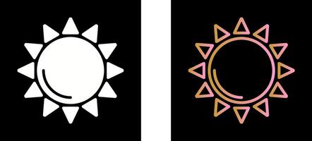 diseño de icono de sol vector