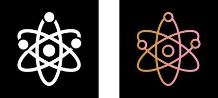 Atom Icon Design vector